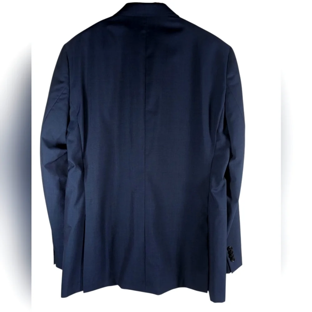 New Ted Baker London Jay CT Men's Navy Blazer Made in Italy 100% Wool Size 42L